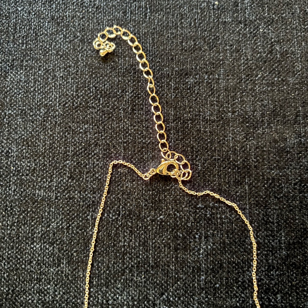 Jennifer Miller Double Solitaire Layered Necklace - Picture 5 of 6